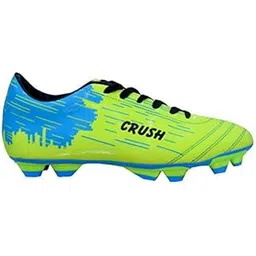 CRUSH FOOTBALL SHOE GREEN CYAN_7 WITH CHARGED DUFFEL BAG