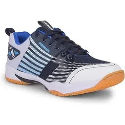Freedom GRIPPER-02 Sports Lacing Non Marking Badmintion & Paddle/Pickle Ball Shoes for Men with Rubber Sole, Lightweight & Comfortable | Suitable for Table Tennis, Squash and All Indoor Court