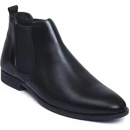 Zoom Leather High Ankle Formal Boot For Adult Men ZA-4369 | Super Comfortable With Cushioned Insole
