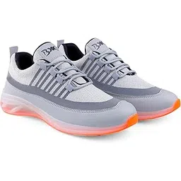 Men's New Sports Running,Walking Lace-up Shoes on Transparent Sole