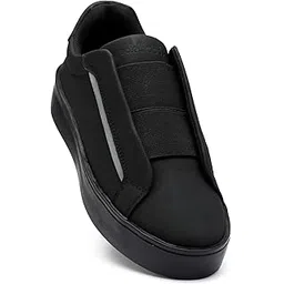 Fluid Slip-On Sneakers for Women | Stylish | Lightweight | Comfortable | Handcrafted | Cruelty Free | Premium Vegan Leather with Memory Foam Soles for Extra Cushioning