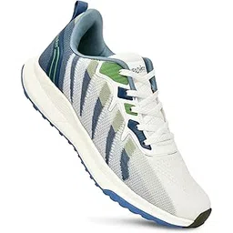 Sports Shoes with Crystal Cushion Technology Lightweight Shoes Training Cricket,Gym,Comfortable Extra Max Cusion with Memory Foam Insole Running Shoes for Men HF146