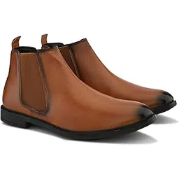 Roadstercraft Chelsea Slip-On Ankle Formal & Casual Wear | Comfortable Stylish Boots for Men