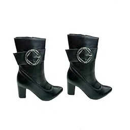 Women's Fashion Ankle Party Boot with Heel