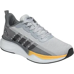 Glide Black Sports Shoe for Men | Breathable Mesh | Shock Absorption | Non-Slip | Lightweight & Comfortable | Stylish & Durable for Gym, Walking, Jogging & Casual Use for Everyday Wear