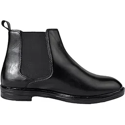 Leather Chelsea Boots for Men | Classic Ankle Length Slip-On