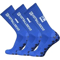 3 Pa s Sports So s Compr ion So s Athletic Sto ings Anti-slip Qui Dry Football Soccer So s For Football Basketball Ho ey Running Cycling Mountaineering Marathons