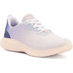 Women's Trail Walking Shoes - Superior Cushioning, Bouncy EVA Outsole, Breathable Mesh, Lightweight, Shock-Absorption Technology, Sports Footwear