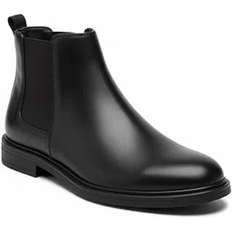 Men Elastic Chelsea Boots | Stylish Formal & Casual Office Footwear