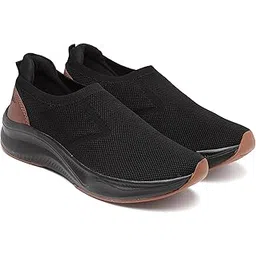 ASIAN Men Wind PRO-06 Casual Wear and Walking Shoes Without Laces for Men & Boys with Upper Mesh Fabric – Lightweight, Comfortable, Breathable, and Perfect for Walking and Daily Use