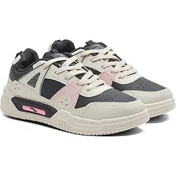 Stella-01 Women’s Stylish Sneakers for Girls | Lightweight, Cushioned & Durable Casual Shoes with Soft Insole, Grip Sole & Trendy Look