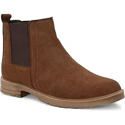 Men's Genuine Leather Chelsea Boots | Stylish & Comfortable Ankle Boots (rd9947)