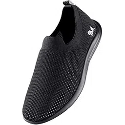 ReLive Spotlight Knit Casual Slip On Sneakers for Women | Padded Insole for Extra Support, Stylish Shoes for Girls