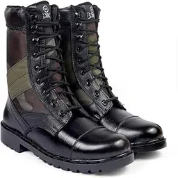 Men's Pure Leather Army Boot
