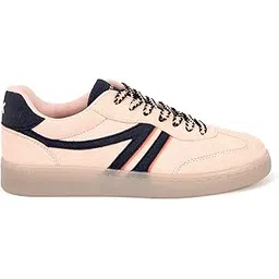 Zayra Blush Pink Womens Casual Sneakers