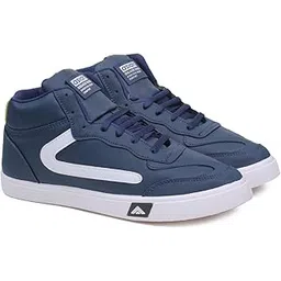 Men's Casual Sneaker Hi-Neck Shoes with Lightweight Comfortable Mid Top Sneaker Shoes for Men's & Boy's Skypee-33