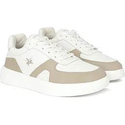 Casual Sneaker Shoes for Men l Lightweight & Comfortable with Cushioned Insole PU (Polyurethane) Upper EVA Sole Lace-Up Closure (P_MFTW00136)