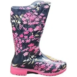 DESI Girls Fashion Rain Gumboots for Women