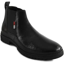 K C Fashion Chelsea Boots for Men | Lightweight Comfortable Trendy Outdoor Mens Slip-On Shoes | Chelsea Boots for Man for Formal, Casual, Office, Business, Winter Wear, Parties, and Events