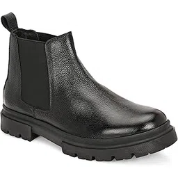 Men's Genuine Leather Chelsea Boots | Stylish & Comfortable Ankle Boots (rd9991)