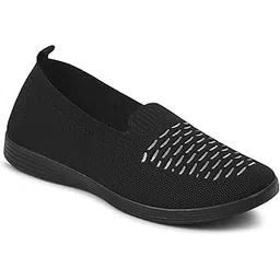 Women's Casual, Running, Walking, Loafers, Sneakers, Sports Shoes, Memory Foam, W-KNIT-28