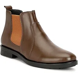 Leatherful Chelsea boots for Men | Full Grain Leather | Genuine Leather | Smart Casual | Office, Party