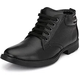 Men's Mid Top Ankle Boots Formal Shoes