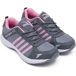 Women's Fashion-13 Sports Running,Walking & Gym Shoes for Eva Sole Casual Sneaker Lightweight Lace-Up Shoes for Girl's