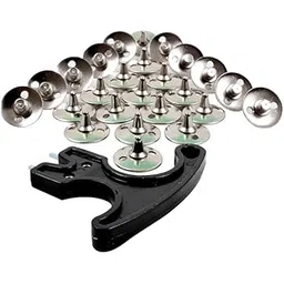 Sportsworld Pack of 22 Pieces Premium Cricket Shoes Spare Spikes with Spanner for Cricket Shoes Full Metal Replaceable Nails