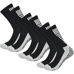 3 Pairs Soccer So s Breathable Non Slip Grip Sports So s for Football Basketball Sports So s for Men