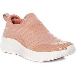 Pro Walking Sports Shoe Sneakers for Women | Breathabe Textile Upper | Lightweight, Durable Sole for Daily Use
