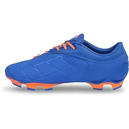NIVIA Dominator 2.0 Football Shoes for Men/Sports and Athletic Footwear with Upper TPU/Comfortable Football Shoes (Blue) UK- 4