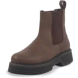 Women Flared Heel Boots