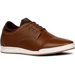 Mens Francis Sneaker Casual Shoes, Tan,