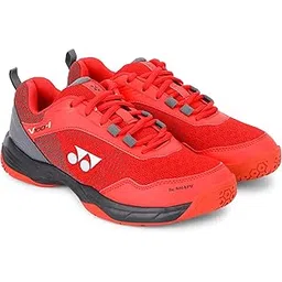 V100-i Badminton Shoes | Made in India | Ideal for Badminton,Squash,Table Tennis,Volleyball | Non-Marking Sole | TRU Cushion | Ergo Shape | Hexagrip |