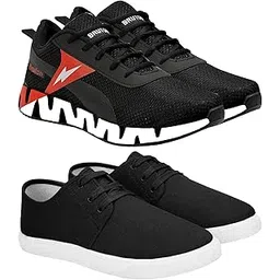 Running Sports Shoes for Men's & Boy's (Pack of 2)