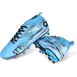 AIVIN Pro Storme X Football Stud | Lightweight Comfort & Maximum Grip | Best for Competitive Soccer Players | Sports Cleats | Football Footwear | Football Sports Shoes