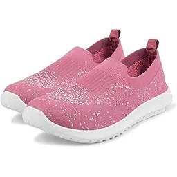 Extra Soft Flexible Memory Foam Women's Shoes for Walking Gym Training,Casual, Sports,Slip-On,Lightweight Athletics Slipon Running Sneaker for Ladies and Girls