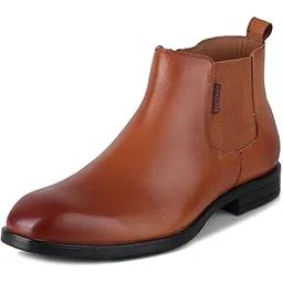 Casual Mid Ankle Boots For Men_RC3967_Tan