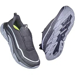 Slip-On Men’s Walking & Running Shoes | Lightweight & Soft Cushioned EVA Sole | Breathable Stretch Upper | Easy Pull-On Design