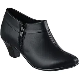 Women's Faux Leather Zipper Boots | Stylish, Comfortable & Versatile Mid-Length Design for Multi-Occasion Use - 2003