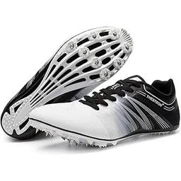 Track and Field Shoes Men Women Kids Spikes Sneakers Track Race Jumping Sneakers Girls Professional Running Nail Spikes Shoes Boys