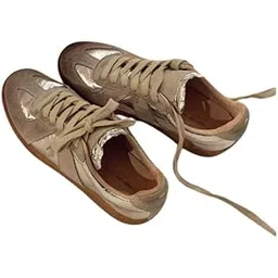 Leather Version Matching Old Leather Casual Sports Shoes for Women | Soft Sole Everyday Footwear