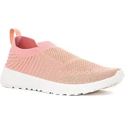 Pro Pink Walking Sports Shoes for Women (Size - 4)