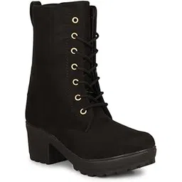 Long Calf Zipper Casual Boots For Girls and Women (829)