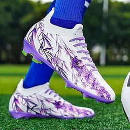 Soccer Cleats for Men & Women: Non-Slip Football Boots for Grass & Turf Fields - Training & Match Performance Sneakers