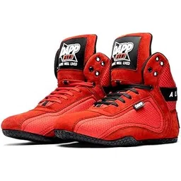 Dapp X-Series Weightlifting Gym Shoes for Men and Women | Leather Suede Exterior | Signature Flat Sole | Padded Interiors for Stability | Smart Cushioning | Wide Toe Box.