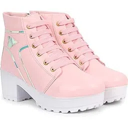 Women's and Girls High Ankle Denim Stylish Boots