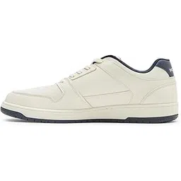 Sneakers for Man Lightweight Shoes for Men Comfortable Sneaker for Men Air Mesh Casual Shoes for Man Soft Cushion Sneakers Lace Up Mens Casual Sneaker StreetFlow OffWhite Navy 8