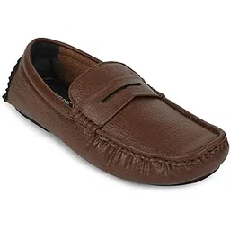 Fortune CLASSIK-2E Casual Non Lacing Loafers for Men with EVA Sole | Comfortable Upper and Lightweight | Durable and Cushioned Footbed | Suitable for Wedding Office Wear